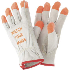 MCR Safety - Size S Leather Abrasion Protection Work Gloves - Exact Tool & Supply