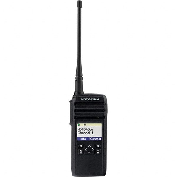 Motorola Solutions - 350,000 Sq Ft Range, 30 Channel, 1 Watt, Series DTR, Professional Two Way Radio - Exact Tool & Supply