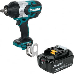 Makita - Cordless Impact Wrenches & Ratchets Voltage: 18.0 Drive Size (Inch): 1/2 - Exact Tool & Supply