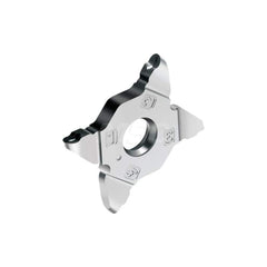 Grooving Insert: MX22RF5 WSM23S, Solid Carbide Al Finish, Neutral, 0.157″ Cutting Width, Series Tiger-tec Silver