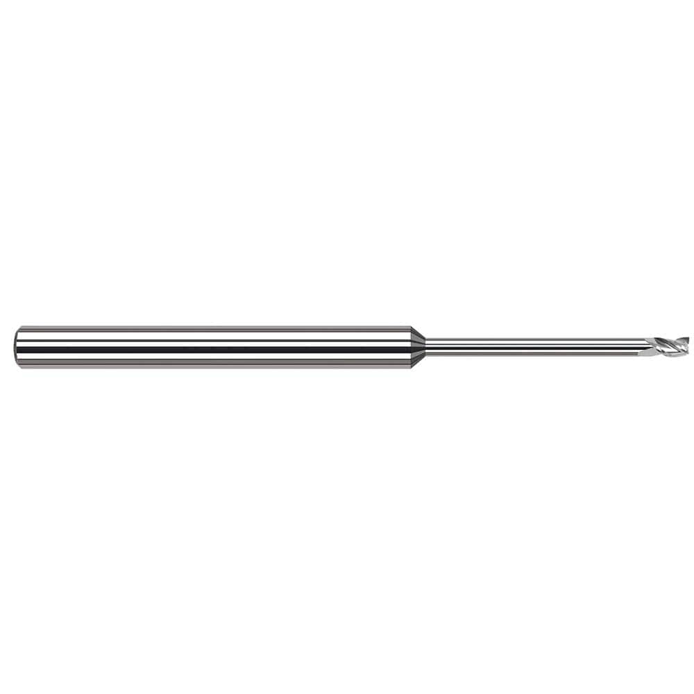 Harvey Tool - Square End Mills; Mill Diameter (Inch): 1/8 ; Mill Diameter (Decimal Inch): 0.1250 ; Length of Cut (Inch): 3/16 ; Length of Cut (Decimal Inch): 0.1870 ; Material: Solid Carbide ; Finish/Coating: Uncoated - Exact Tool & Supply
