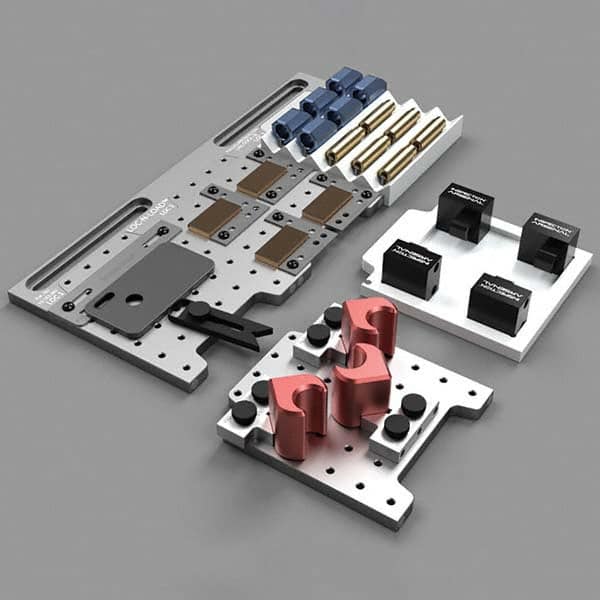 Phillips Precision - Laser Etching Fixture Kits Type: Laser Fixture System Number of Pieces: 52 - Exact Tool & Supply