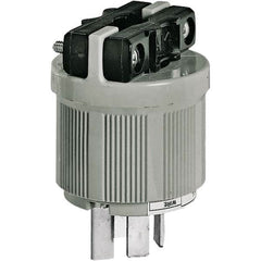 Bryant Electric - Straight Blade Plugs & Connectors Connector Type: Plug Grade: Industrial - Exact Tool & Supply