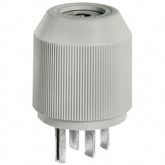 Bryant Electric - Straight Blade Plugs & Connectors Connector Type: Plug Grade: Industrial - Exact Tool & Supply