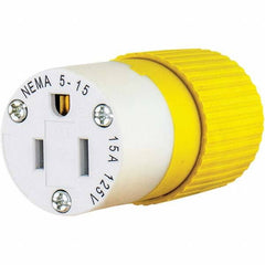 Bryant Electric - Straight Blade Plugs & Connectors Connector Type: Connector Grade: Industrial - Exact Tool & Supply