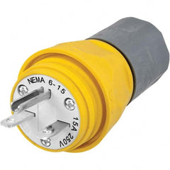 Bryant Electric - Straight Blade Plugs & Connectors Connector Type: Plug Grade: Industrial - Exact Tool & Supply