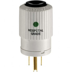 Bryant Electric - Straight Blade Plugs & Connectors Connector Type: Plug Grade: Hospital - Exact Tool & Supply
