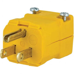 Bryant Electric - Straight Blade Plugs & Connectors Connector Type: Plug Grade: Industrial - Exact Tool & Supply