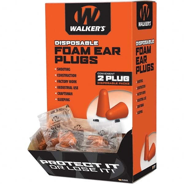 Walkers - Earplugs Disposable or Reusable: Disposable Style: Uncorded - Exact Tool & Supply