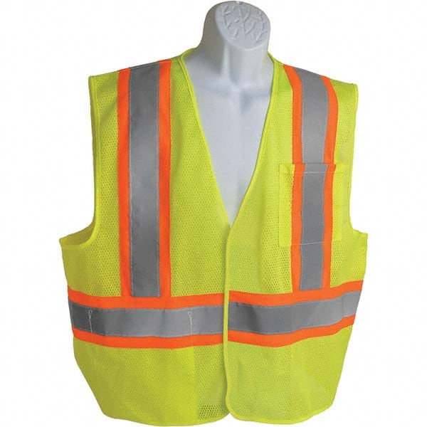 Walkers - High Visibility Vests Vest Style: Public Safety Vest Type: Hi Visibility - Exact Tool & Supply