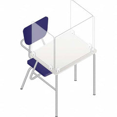 USA Sealing - 24" x 18" Partition & Panel System-Social Distancing Barrier - Exact Tool & Supply