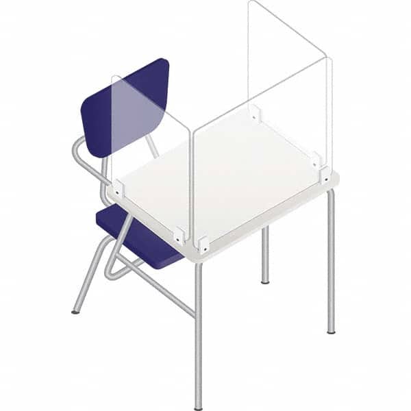 USA Sealing - 30" x 18" Partition & Panel System-Social Distancing Barrier - Exact Tool & Supply