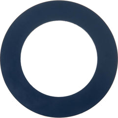 USA Sealing - Flange Gasketing; Nominal Pipe Size: 6 (Inch); Inside Diameter (Inch): 6-5/8 ; Thickness: 1/8 (Inch); Outside Diameter (Inch): 8-3/4 ; Material: Silicone Rubber ; Color: Red - Exact Tool & Supply