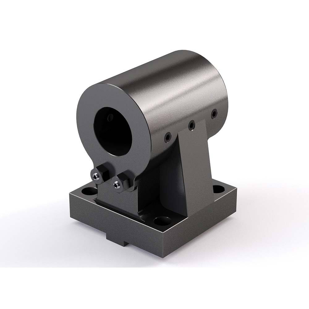 Global CNC Industries - Turret & VDI Tool Holders; Type: Okuma Howa ID Block ; Clamping System: 100mm X 90mm ; Tool Axis: ID ; Through Coolant: No ; Additional Information: 4 Mounting Holes - Exact Tool & Supply