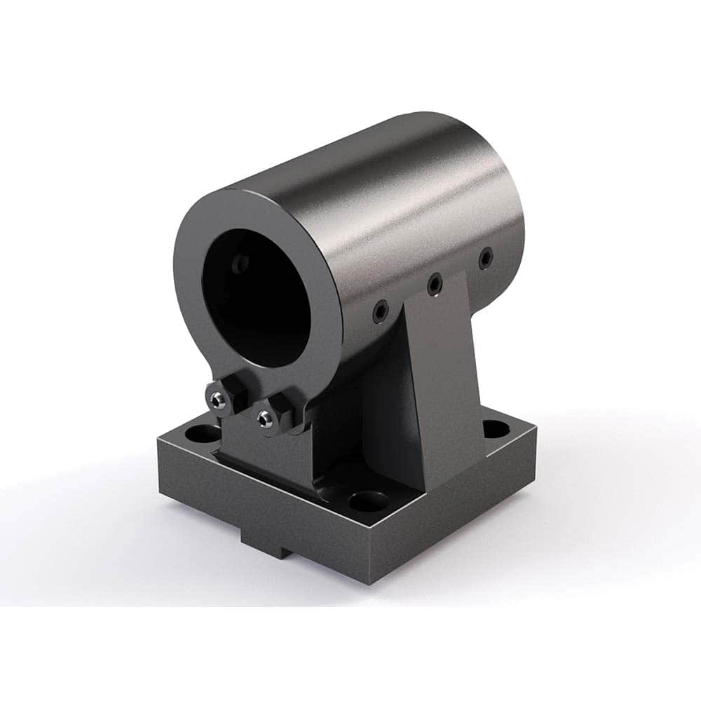 Global CNC Industries - Turret & VDI Tool Holders; Type: Okuma Howa ID Block ; Clamping System: 100mm X 90mm ; Tool Axis: ID ; Through Coolant: No ; Additional Information: 4 Mounting Holes - Exact Tool & Supply