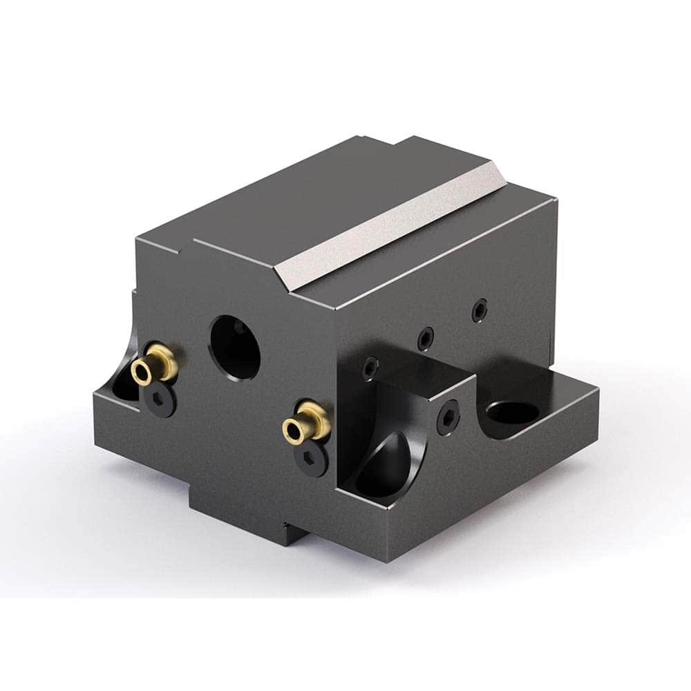 Global CNC Industries - Turret & VDI Tool Holders; Type: Mazak ID Block ; Clamping System: 94mm X 60mm ; Tool Axis: ID ; Through Coolant: No ; Additional Information: 4 Mounting Holes - Exact Tool & Supply
