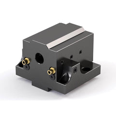 Global CNC Industries - Turret & VDI Tool Holders; Type: Mazak ID Block ; Clamping System: 94mm X 60mm ; Tool Axis: ID ; Through Coolant: No ; Additional Information: 4 Mounting Holes - Exact Tool & Supply