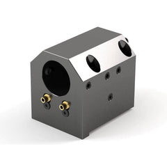 Global CNC Industries - Turret & VDI Tool Holders; Type: Doosan ID Block ; Clamping System: 73mm X 70mm ; Tool Axis: ID ; Through Coolant: No ; Additional Information: 4 Mounting Holes - Exact Tool & Supply