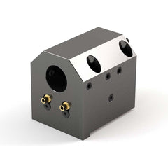 Global CNC Industries - Turret & VDI Tool Holders; Type: Doosan ID Block ; Clamping System: 73mm X 70mm ; Tool Axis: ID ; Through Coolant: No ; Additional Information: 4 Mounting Holes - Exact Tool & Supply