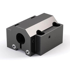 Global CNC Industries - Turret & VDI Tool Holders; Type: Mazak ID Block ; Clamping System: 94mm X 84mm ; Tool Axis: ID ; Through Coolant: No ; Additional Information: 4 Mounting Holes - Exact Tool & Supply
