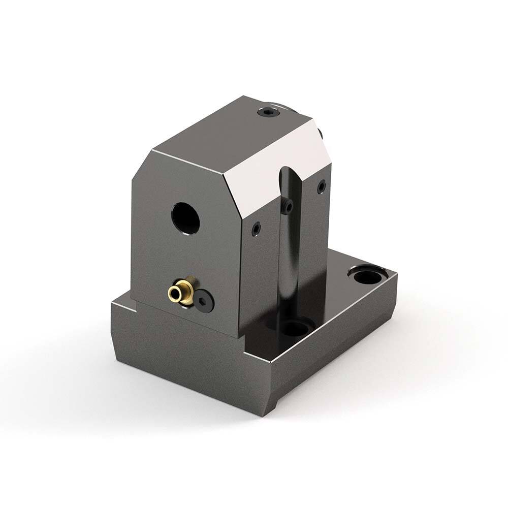 Global CNC Industries - Turret & VDI Tool Holders; Type: Okuma ID Block ; Clamping System: 73mm X 65mm ; Tool Axis: ID ; Through Coolant: No ; Additional Information: 4 Mounting Holes - Exact Tool & Supply
