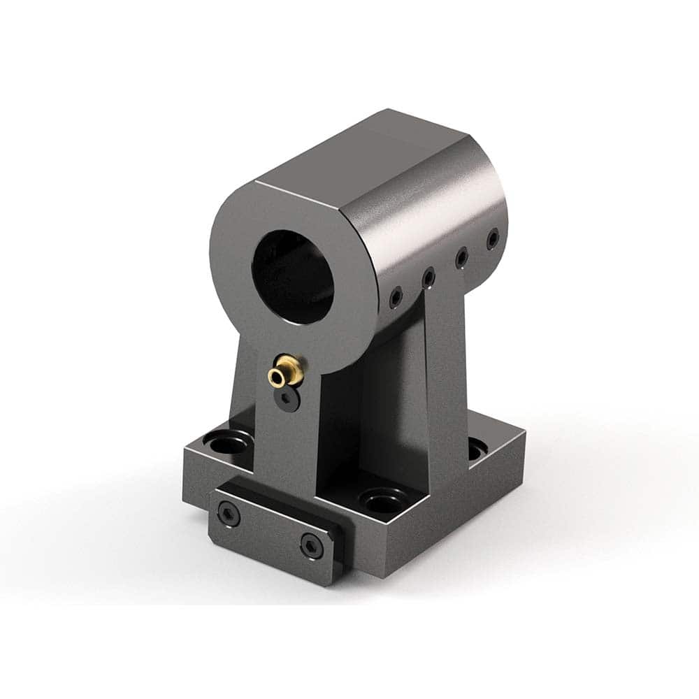 Global CNC Industries - Turret & VDI Tool Holders; Type: Okuma ID Block ; Clamping System: 75mm X 55mm ; Tool Axis: ID ; Through Coolant: No ; Additional Information: 4 Mounting Holes - Exact Tool & Supply