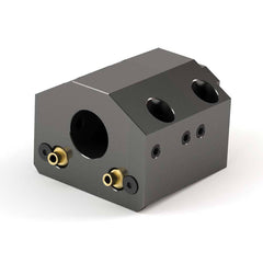 Global CNC Industries - Turret & VDI Tool Holders; Type: Doosan ID Block ; Clamping System: 72mm X 45mm ; Tool Axis: ID ; Through Coolant: No ; Additional Information: 4 Mounting Holes - Exact Tool & Supply