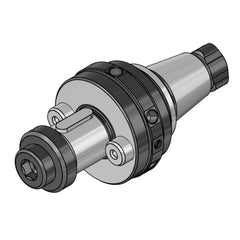 WTO - Modular Tool Holding System Adapters; Modular System Size: 3/4 ; Taper Size: ER20QF ; Projection (mm): 34 ; Through Coolant: Yes - Exact Tool & Supply