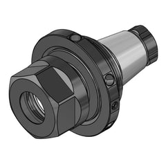 WTO - Modular Tool Holding System Adapters; Modular System Size: ER20 ; Taper Size: ER25QF ; Projection (mm): 31 ; Through Coolant: Yes - Exact Tool & Supply
