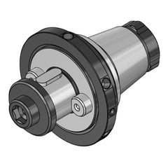 WTO - Modular Tool Holding System Adapters; Modular System Size: 1-1/4 ; Taper Size: ER40QF ; Projection (mm): 38 ; Through Coolant: Yes - Exact Tool & Supply