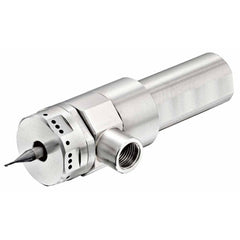 CoolSpeed - Fluid & Air-Mist High-Speed Spindles; Drive Type: Air-Mist ; RPM: 55000.000 ; Compatible Tool Size: 3mm; 4mm; 6mm ; Shaft Diameter (Inch): 3/4 ; Wattage: 200.000 ; Operating Pressure Range (psi): 44-101 - Exact Tool & Supply