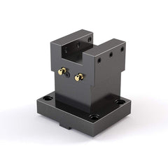 Global CNC Industries - Turret & VDI Tool Holders; Type: Okuma Howa OD Facing Block ; Clamping System: 120mm X 80mm ; Tool Axis: OD ; Through Coolant: No ; Outside Diameter (Decimal Inch): 1.0000 ; Additional Information: 4 Mounting Holes - Exact Tool & Supply
