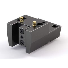 Global CNC Industries - Turret & VDI Tool Holders; Type: Mori OD Facing Block ; Clamping System: 70mm X 62mm ; Tool Axis: OD ; Through Coolant: No ; Outside Diameter (Decimal Inch): 1.0000 ; Additional Information: 4 Mounting Holes - Exact Tool & Supply