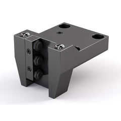 Global CNC Industries - Turret & VDI Tool Holders; Type: Mazak OD Turning Block ; Clamping System: 94mm X 84mm ; Tool Axis: OD ; Through Coolant: No ; Outside Diameter (Decimal Inch): 1.2500 ; Additional Information: 4 Mounting Holes - Exact Tool & Supply