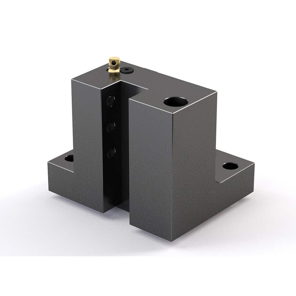 Global CNC Industries - Turret & VDI Tool Holders; Type: Okuma Howa OD Turning Block ; Clamping System: 120mm X 80mm ; Tool Axis: OD ; Through Coolant: No ; Outside Diameter (Decimal Inch): 1.0000 ; Additional Information: 4 Mounting Holes - Exact Tool & Supply