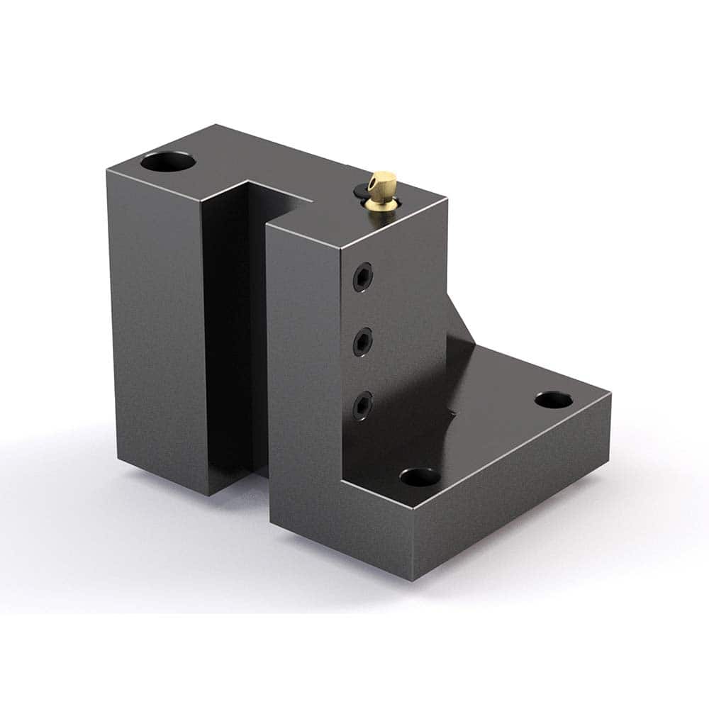 Global CNC Industries - Turret & VDI Tool Holders; Type: Okuma Howa OD Turning Block ; Clamping System: 120mm X 80mm ; Tool Axis: OD ; Through Coolant: No ; Outside Diameter (Decimal Inch): 1.0000 ; Additional Information: 4 Mounting Holes - Exact Tool & Supply
