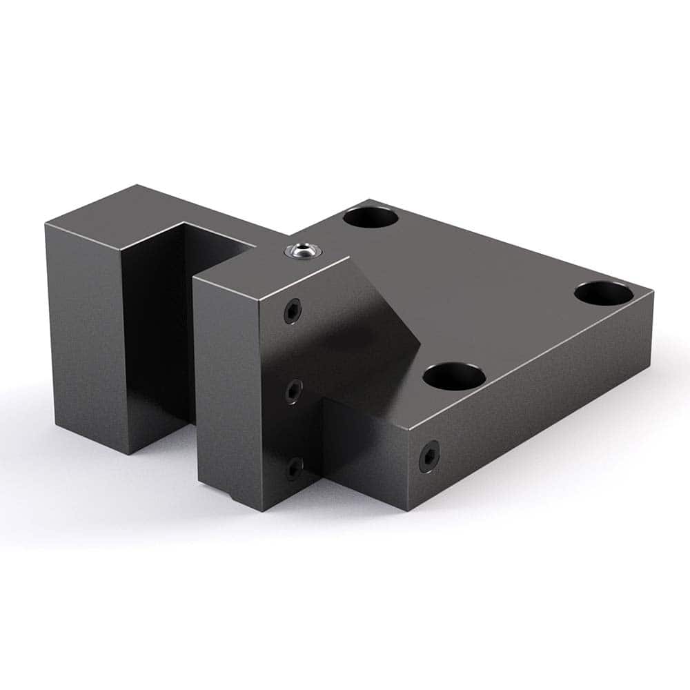 Global CNC Industries - Turret & VDI Tool Holders; Type: Mazak OD Turning Block ; Clamping System: 134mm X 108mm ; Tool Axis: OD ; Through Coolant: No ; Outside Diameter (Decimal Inch): 1.5000 ; Additional Information: 4 Mounting Holes - Exact Tool & Supply