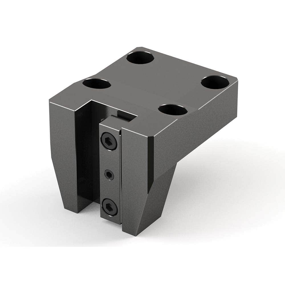 Global CNC Industries - Turret & VDI Tool Holders; Type: Okuma OD Turning Block ; Clamping System: 85mm X 70mm ; Tool Axis: OD ; Through Coolant: No ; Outside Diameter (Decimal Inch): 1.0000 ; Additional Information: 4 Mounting Holes - Exact Tool & Supply