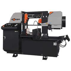 Cosen - Horizontal Bandsaws; Machine Style: Semi-Automatic ; Drive Type: Variable Frequency ; Angle of Rotation: 90 ; Maximum Capacity (Rectangular) (Inch): 10.2 x 11.8 ; Maximum Capacity (Rounds) (Inch): 10.2 ; Phase: 3 - Exact Tool & Supply