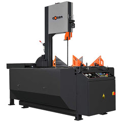 Cosen - Vertical Bandsaws; Drive Type: Variable Frequency ; Throat Capacity (Decimal Inch): 22.0000 ; Height Capacity (Inch): 30 ; Phase: 3 ; Blade Width (Inch): 1-1/4 ; Blade Speeds (SFPM): 65 to 328 - Exact Tool & Supply