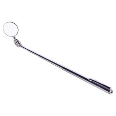 Insize USA LLC - Inspection Mirrors; Mirror Shape: Round ; Overall Length (Inch): 20-1/4 ; Features: Rotation Of The Mirror: 360?; Adjustable Handle Length ; Magnetic: No ; Collapsed Length (Inch): 7.0080 - Exact Tool & Supply