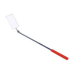 Insize USA LLC - Inspection Mirrors; Mirror Shape: Rectangular ; Overall Length (Inch): 19-13/64 ; Features: Rotation Of The Mirror: 360?; Adjustable Handle Length ; Mirror Length (Decimal Inch): 3.5430 ; Mirror Width (Decimal Inch): 1.9690 ; Magnetic: No - Exact Tool & Supply