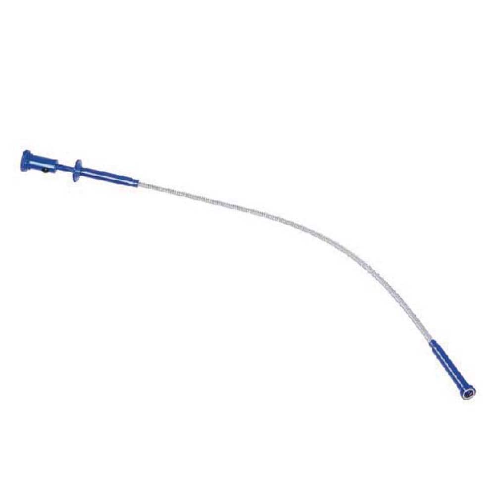 Insize USA LLC - Inspection Mirrors; Mirror Shape: Round ; Overall Length (Inch): 24-39/64 ; Features: Flexible Spring Rod; Flashlight Head; 4 Retractable Claws; Magnetic Head ; Magnetic: Yes - Exact Tool & Supply
