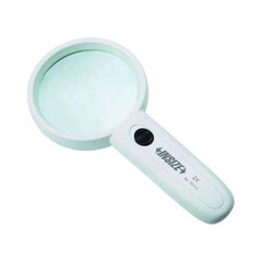 Insize USA LLC - Handheld Magnifiers; Minimum Magnification: 2x ; Maximum Magnification: 2.00x ; Lens Shape: Round ; Lens Diameter (mm): 75.00 ; Lens Diameter (Decimal Inch): 2 ; Lens Diameter (Inch): 2 - Exact Tool & Supply