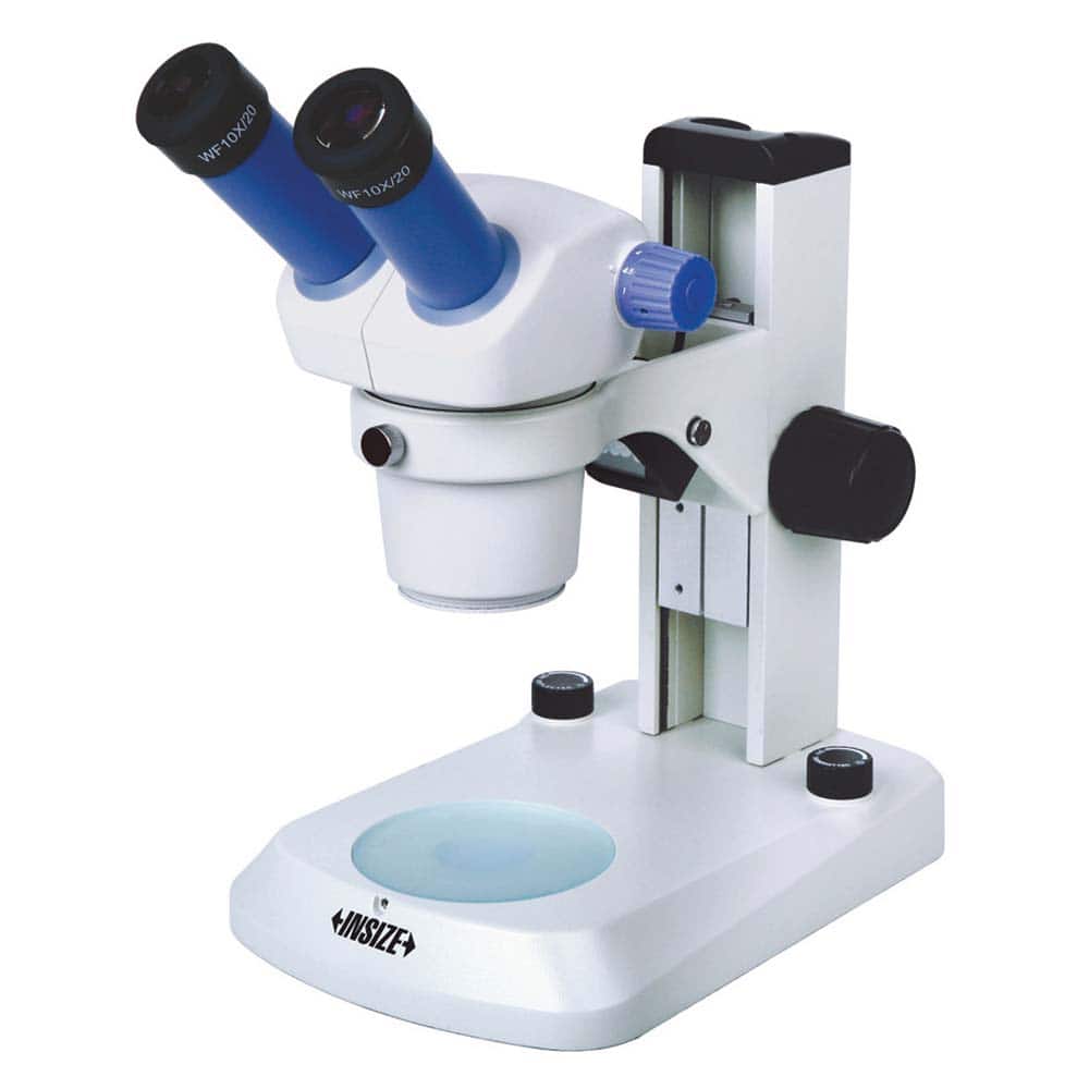 Insize USA LLC - Microscopes; Microscope Type: Stereo ; Minimum Magnification: 10x ; Maximum Magnification: 45x ; Eyepiece Type: Binocular ; Light Source: LED ; Eyepiece Magnification: 10x - Exact Tool & Supply