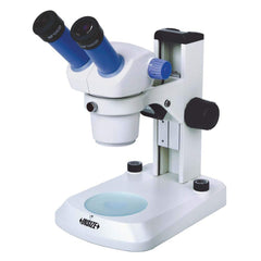 Insize USA LLC - Microscopes; Microscope Type: Stereo ; Minimum Magnification: 10x ; Maximum Magnification: 45x ; Eyepiece Type: Binocular ; Light Source: LED ; Eyepiece Magnification: 10x - Exact Tool & Supply
