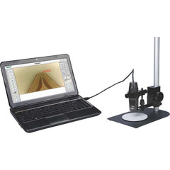 Insize USA LLC - Microscopes; Microscope Type: Digital ; Minimum Magnification: 10x ; Maximum Magnification: 200x ; Light Source: LED - Exact Tool & Supply