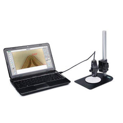 Insize USA LLC - Microscopes; Microscope Type: Digital ; Minimum Magnification: 10x ; Maximum Magnification: 200x ; Light Source: LED - Exact Tool & Supply