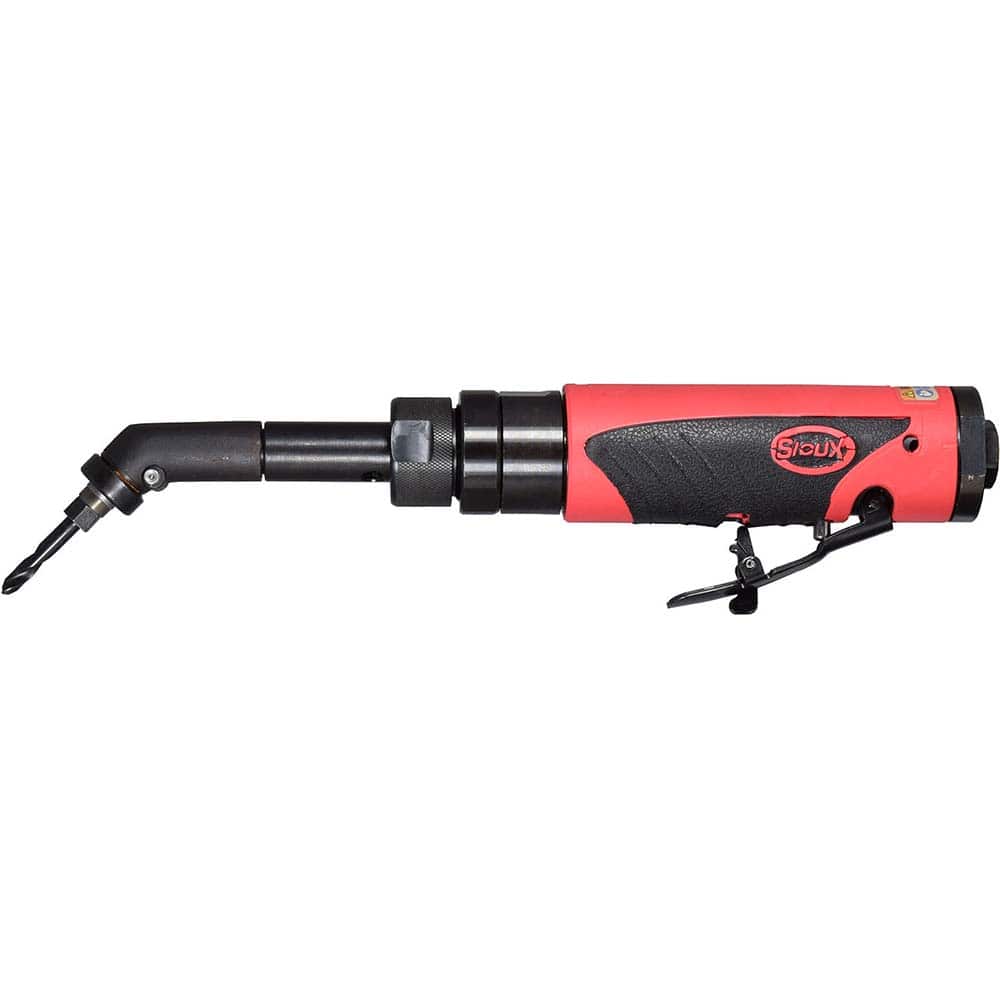 Sioux Tools - Air Drills; Chuck Size: 1/4-28 ; Chuck Type: Threaded ; Handle Type: Rubber Grip ; Horsepower: 0.4000 ; Reversible: No ; Speed (RPM): 2800.00 - Exact Tool & Supply