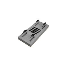 Phillips Precision - CMM Accessories; Accessory Type: Hold Down Clamp ; For Use With: All Types ; Material: Aluminum ; Thread Size: M6 ; Includes: Shafts & Clamps ; Series: Inspection Arsenal? - Exact Tool & Supply